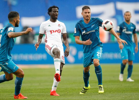 Football. Russian Premier League. Zenit vs. Lokomotiv