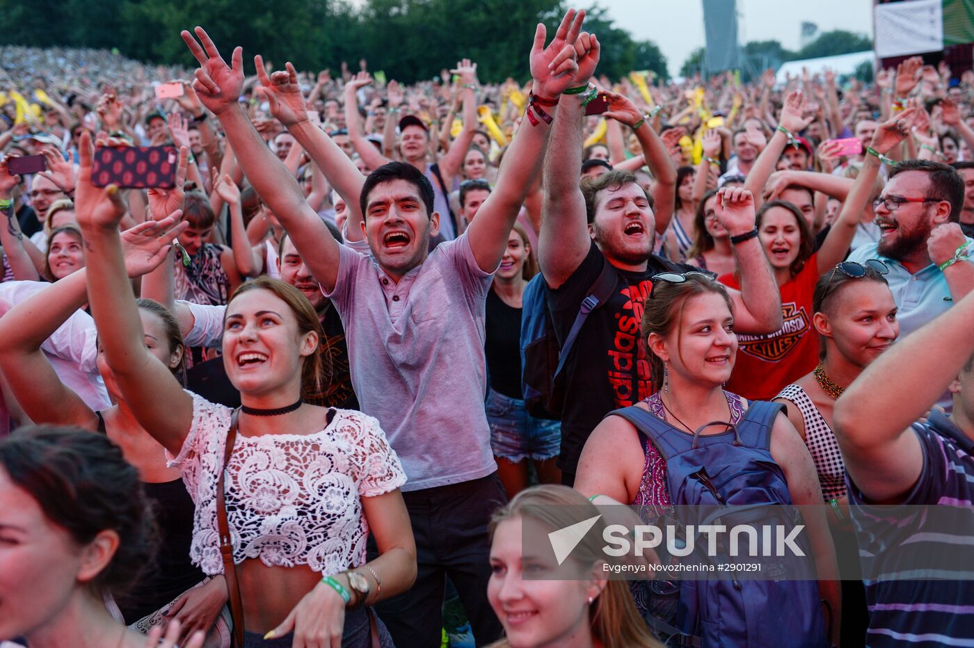 Afisha Picnic festival in Moscow