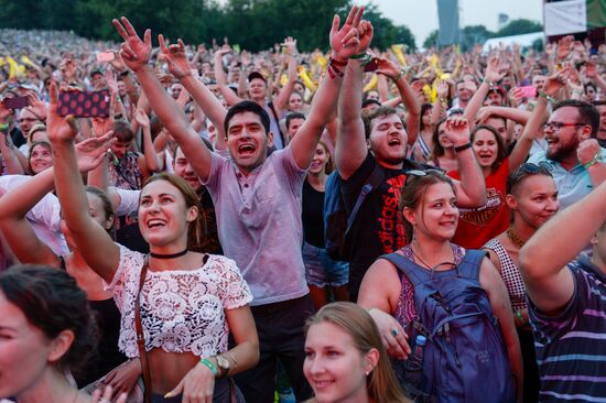 Afisha Picnic festival in Moscow