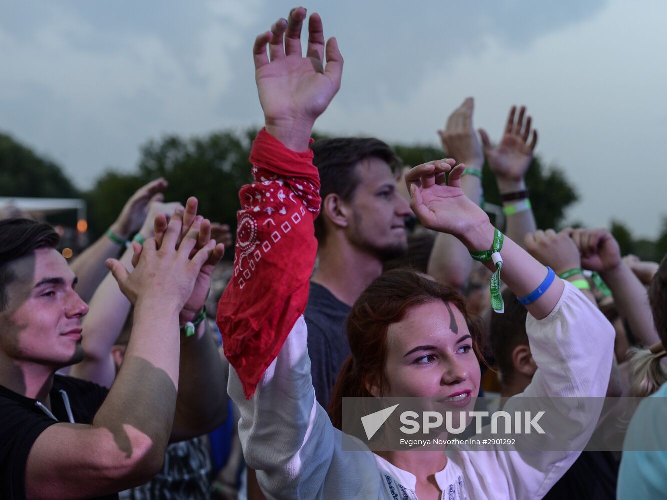 Afisha Picnic festival in Moscow