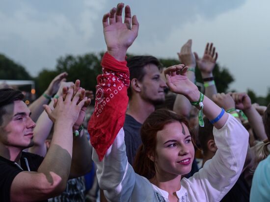 Afisha Picnic festival in Moscow