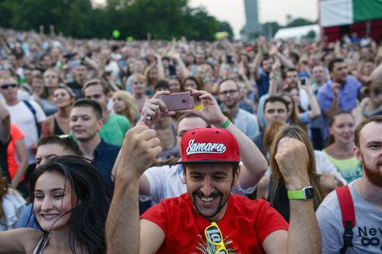 Afisha Picnic festival in Moscow