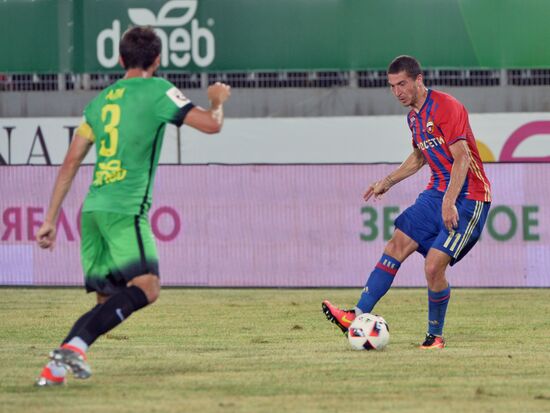 Russian Football Premier League. Anzhi vs. CSKA