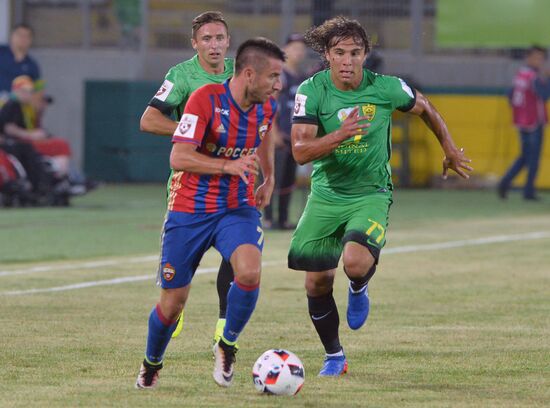 Russian Football Premier League. Anzhi vs. CSKA