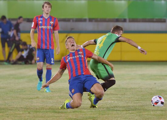 Football. Russian Premier League. Anzhi vs. CSKA