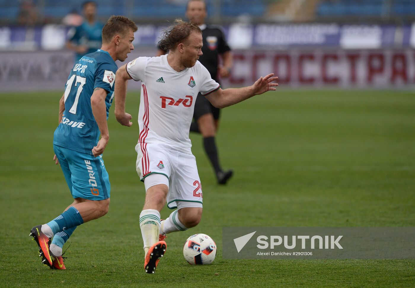 Football. Russian Premier League. Zenit vs. Lokomotiv