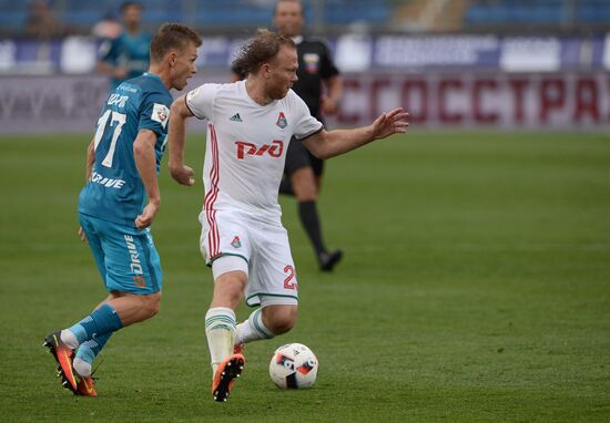 Football. Russian Premier League. Zenit vs. Lokomotiv