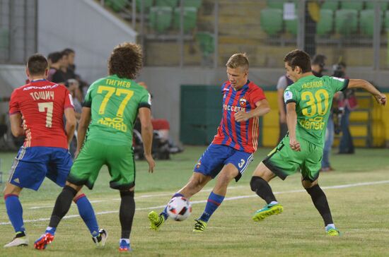 Football. Russian Premier League. Anzhi vs. CSKA