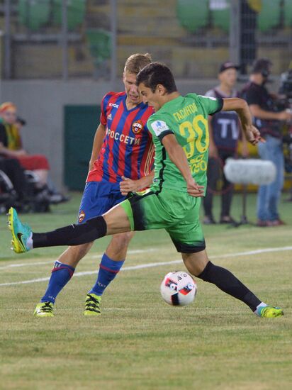 Football. Russian Premier League. Anzhi vs. CSKA