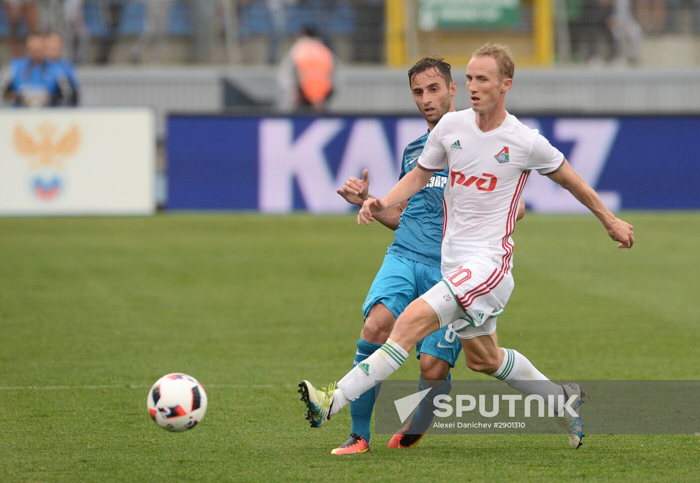 Football. Russian Premier League. Zenit vs. Lokomotiv