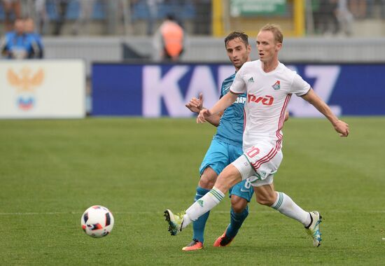 Football. Russian Premier League. Zenit vs. Lokomotiv