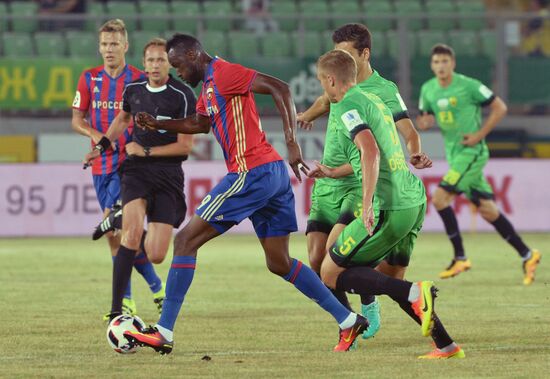 Russian Football Premier League. Anzhi vs. CSKA