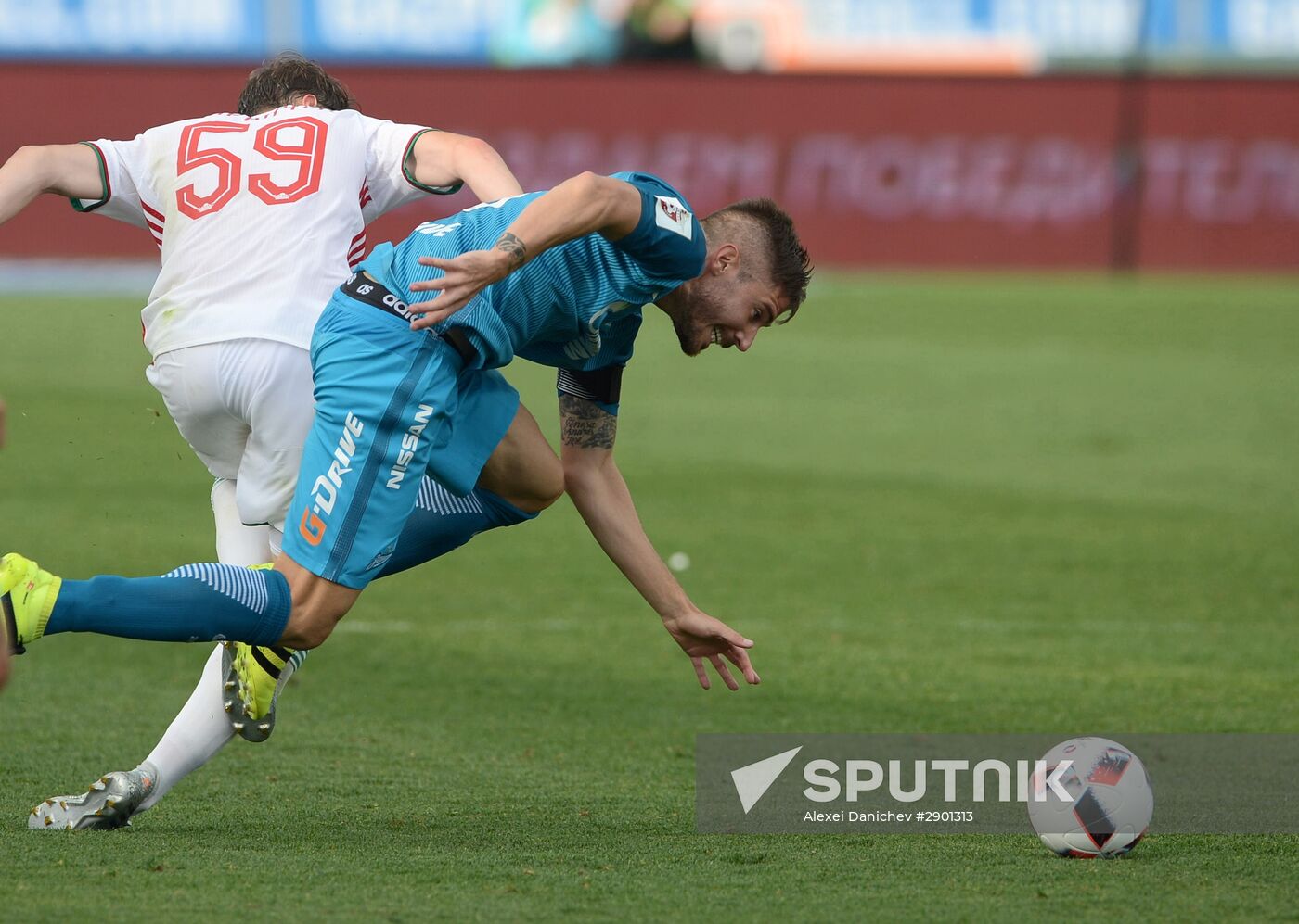 Football. Russian Premier League. Zenit vs. Lokomotiv