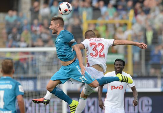 Football. Russian Premier League. Zenit vs. Lokomotiv