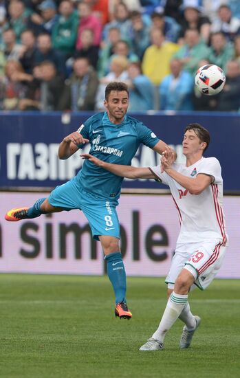 Football. Russian Premier League. Zenit vs. Lokomotiv