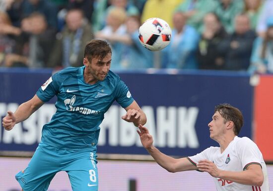 Football. Russian Premier League. Zenit vs. Lokomotiv