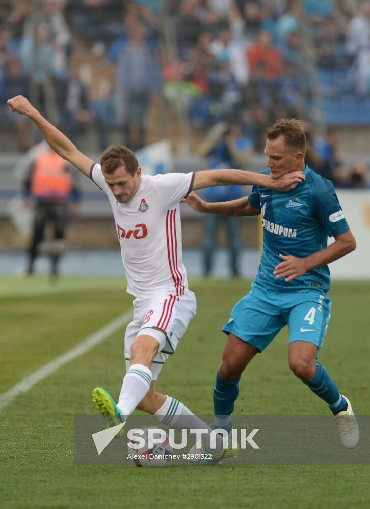 Football. Russian Premier League. Zenit vs. Lokomotiv