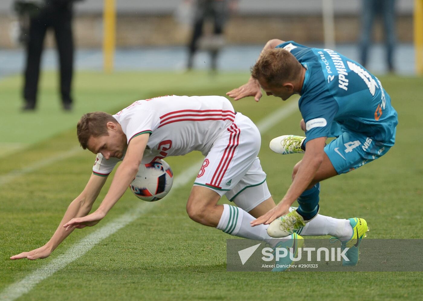 Football. Russian Premier League. Zenit vs. Lokomotiv