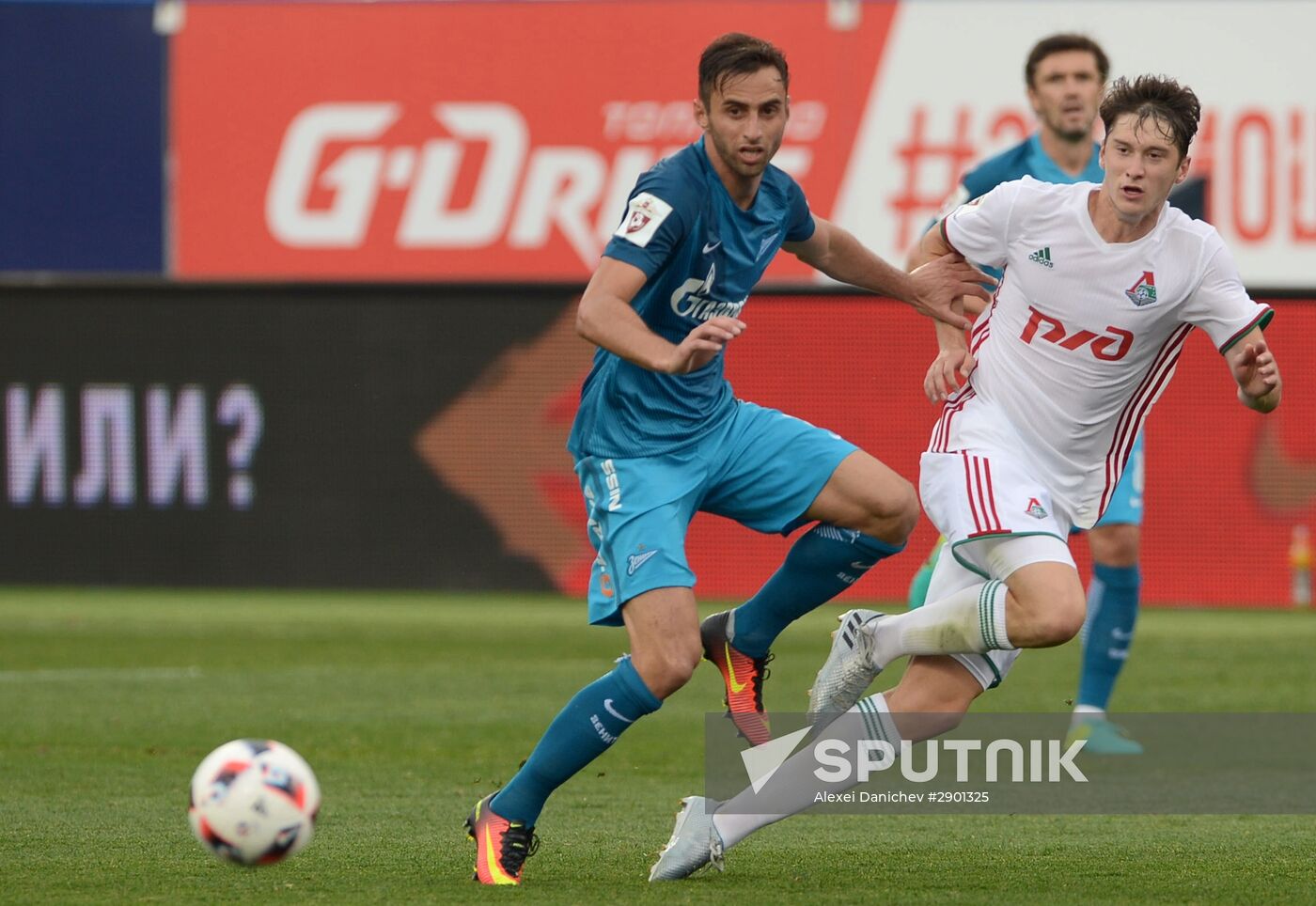 Football. Russian Premier League. Zenit vs. Lokomotiv