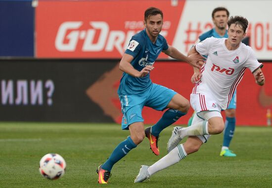 Football. Russian Premier League. Zenit vs. Lokomotiv