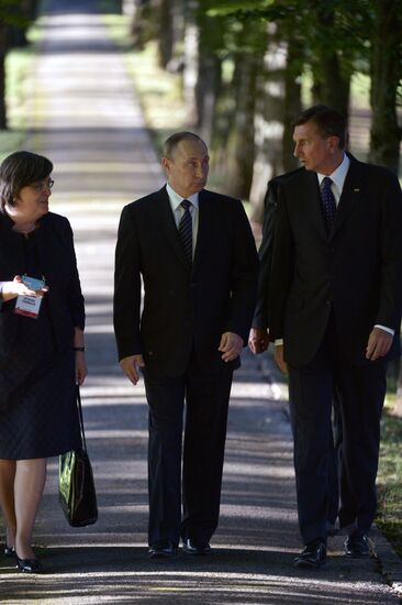 President Putin visits Slovenia