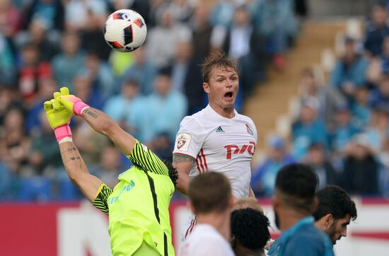 Football. Russian Premier League. Zenit vs. Lokomotiv