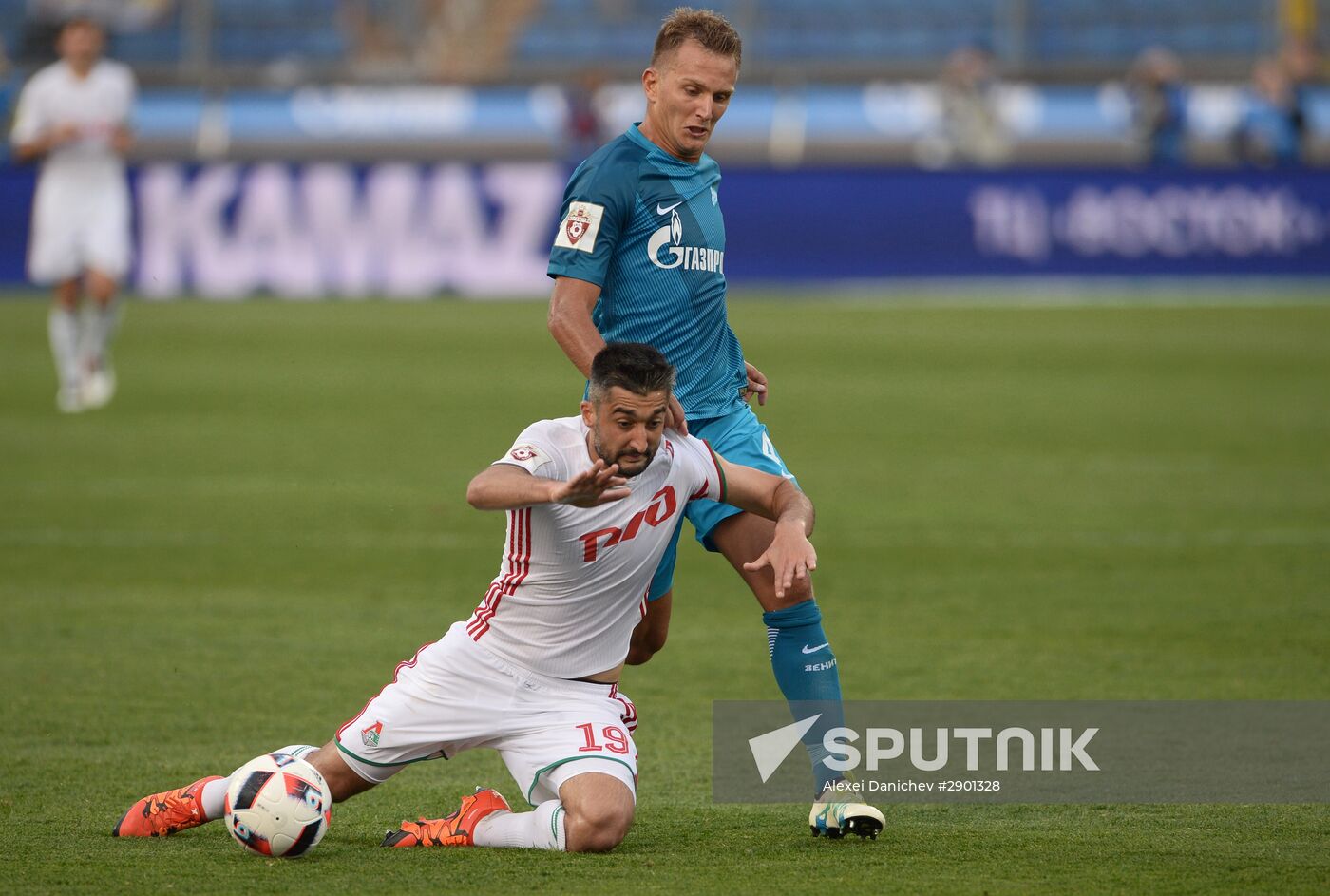 Football. Russian Premier League. Zenit vs. Lokomotiv