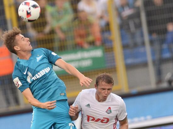 Football. Russian Premier League. Zenit vs. Lokomotiv