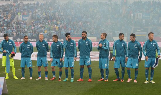 Football. Russian Premier League. Zenit vs. Lokomotiv