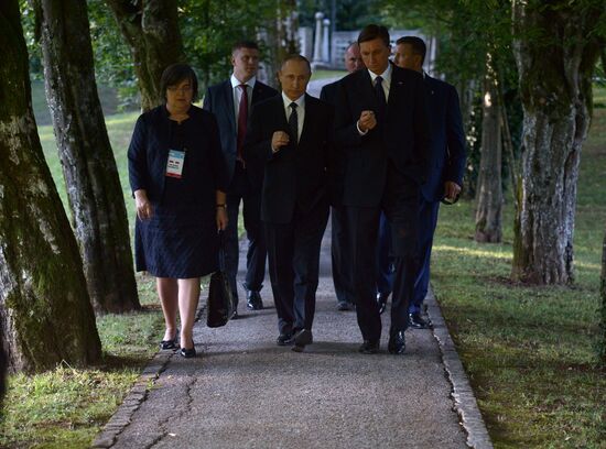 President Putin visits Slovenia