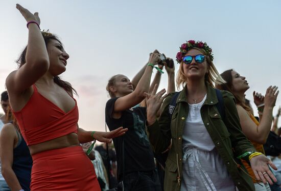 Afisha Picnic festival in Moscow