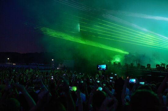 Afisha Picnic festival in Moscow