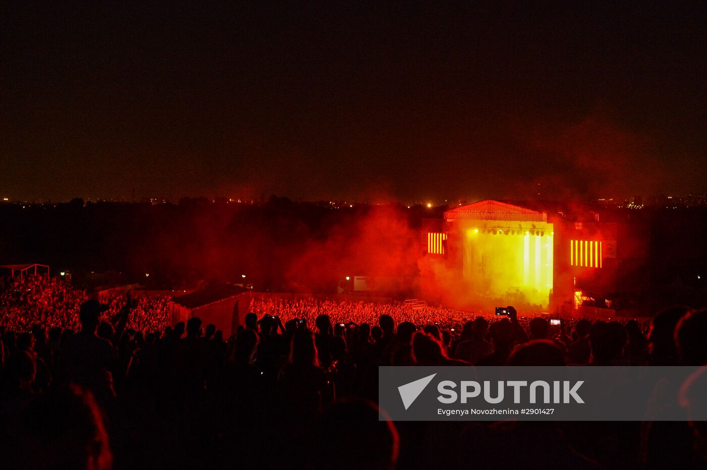 Afisha Picnic festival in Moscow