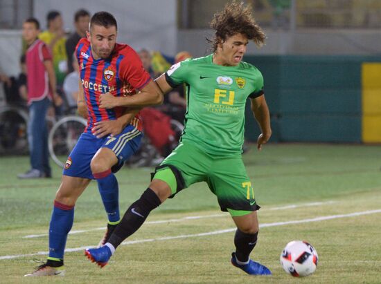 Russian Football Premier League. Anzhi vs. CSKA