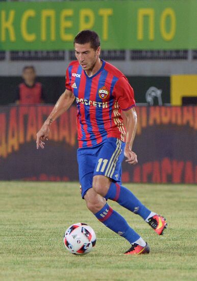 Russian Football Premier League. Anzhi vs. CSKA