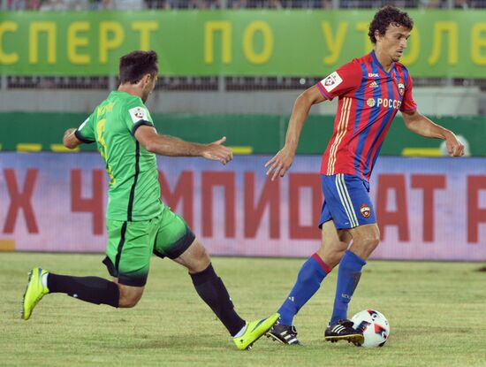 Football. Russian Premier League. Anzhi vs. CSKA