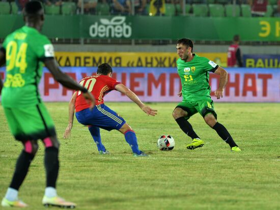 Russian Football Premier League. Anzhi vs. CSKA