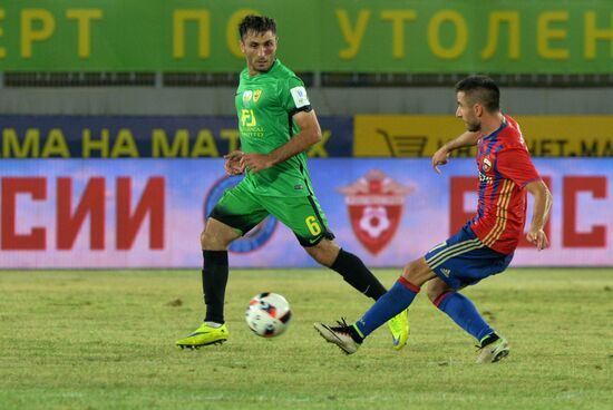 Russian Football Premier League. Anzhi vs. CSKA