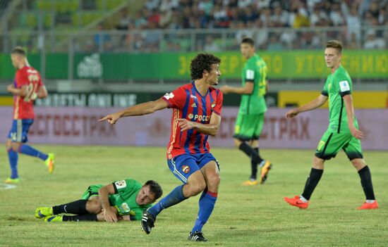 Russian Football Premier League. Anzhi vs. CSKA