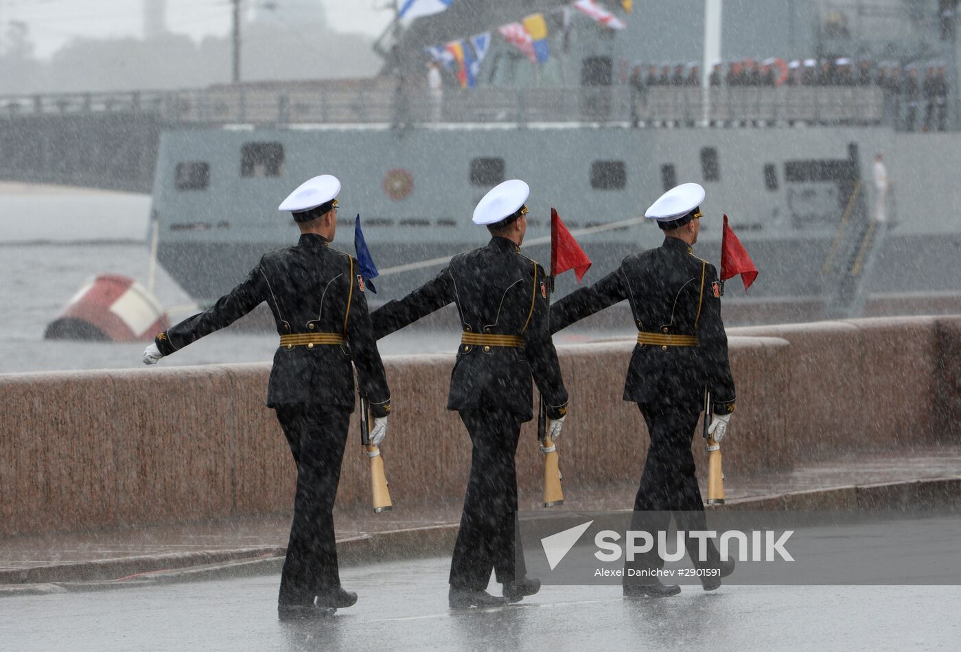 Navy Day celebrated in St. Petersburg
