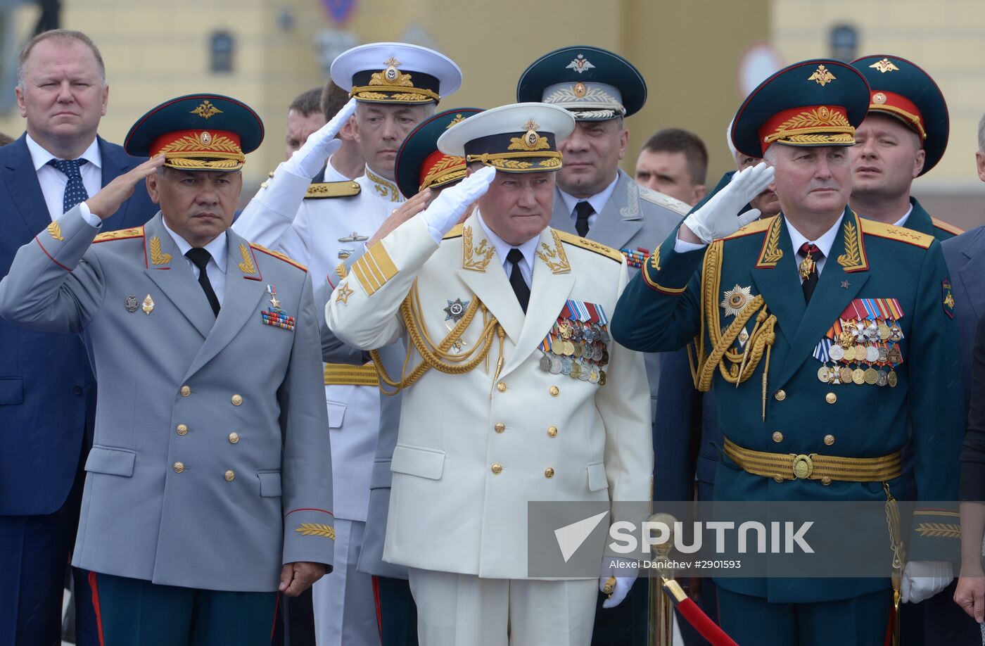 Navy Day celebrated in St. Petersburg