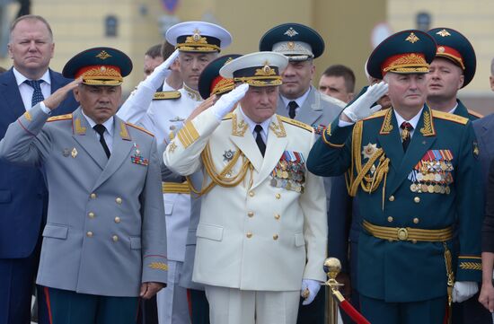 Navy Day celebrated in St. Petersburg