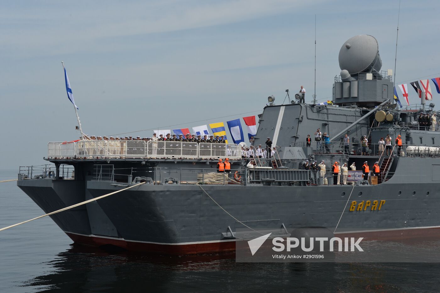 Navy Day celebrated in Russian cities