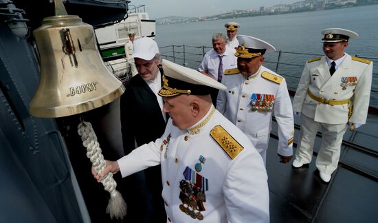 Navy Day celebrated in Russian cities