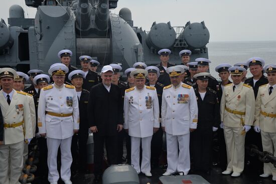 Navy Day celebrated in Russian cities