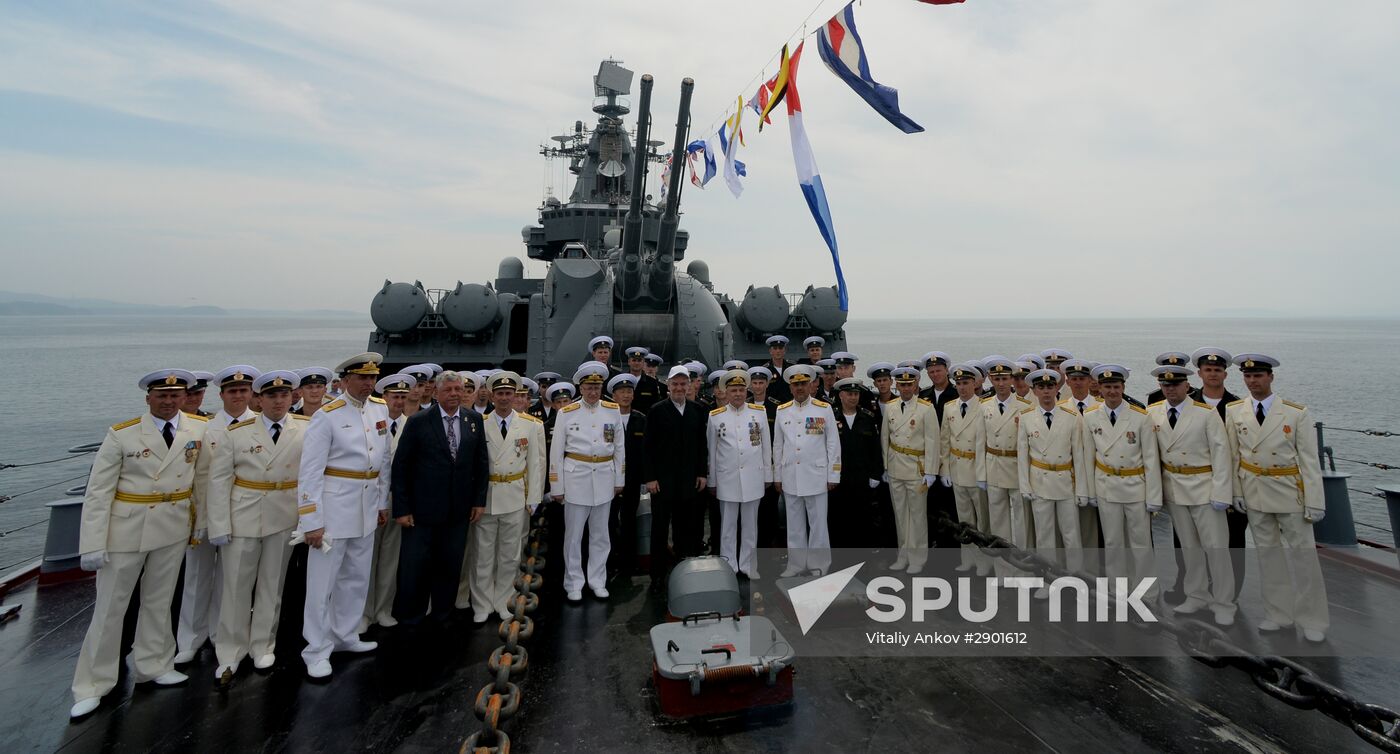 Navy Day celebrated in Russian cities