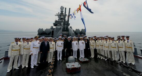 Navy Day celebrated in Russian cities