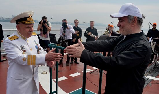 Navy Day celebrated in Russian cities