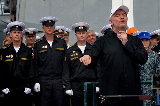 Navy Day celebrated in Russian cities