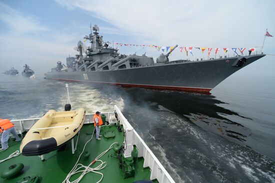 Russia celebrates Navy Day